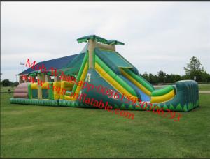 Buy cheap Long inflatable obstacle course park product