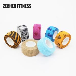 China Self Adhesive Elastic Bandages Sticky Athletic Tape Pre Wrap 5 Cm on sale