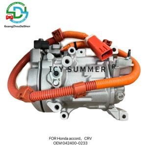 China 042400-0233 Hybrid AC Compressor / Electric Compressor For Honda Accord Honda CRV on sale