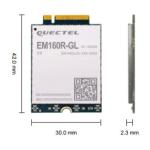 42Mbps CAT 16 IoT Wireless Modules LTE-A EM160R-GL M.2 Durable