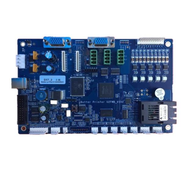 USB2.0 Double Head DX7 Inkjet Printer System For White Ink Pyrography Printer