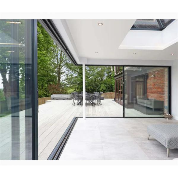 70mm Width Sliding Door Hurricane-Proof Energy- Heavy-Duty Aluminum Lift and Slide Doors