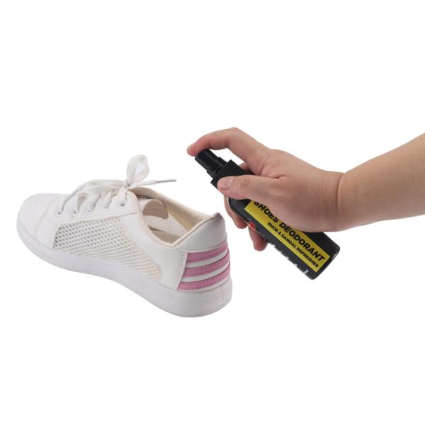 Athletic Shoe Deodorizer Spray Footwear Deodorant 99% Antibacterial Activity Odour Eliminator Spray