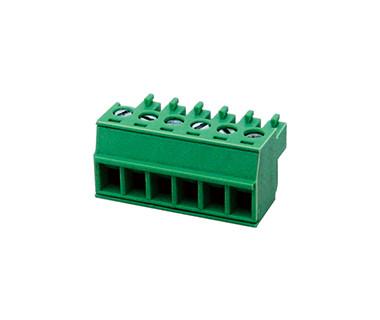 30-16AWG Screw Type Terminal Blocks , 1*10P Terminal Strip Connector CPT 3.81mm