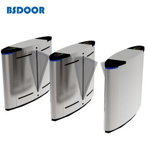 Security Electronic SS304 Optical Barrier Turnstiles Access Control Passage