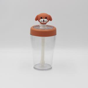 Buy cheap Plastic 430ml Customized Water Bottle With Cartoon Rabbit Stopper product
