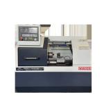 Small Cnc Lathe Machine Ck0640 Flat Bed Lathes Gang Type Tool Holder Hydraulic