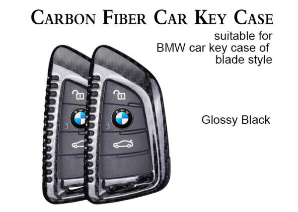 Quality Scratch Resistant Matte Surface Carbon Fiber Key Fob for sale