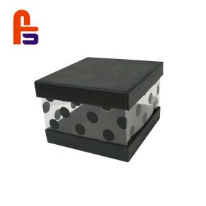 China Eco Friendly Flexo Printing Designed Cardboard Box With Clear Window on sale