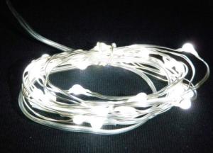 China 3M/30LEDS battery powered led string lights copper wire on sale