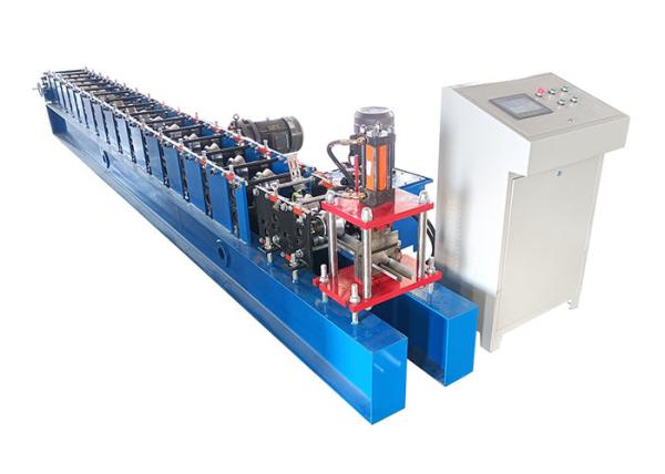 Quality Galvanized Steel Plate Roller Shutter Door Frame Roll Forming Machine Automatic for sale