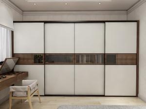Modern Large Sliding Door Wardrobe Modular Cabinets Closet Storage