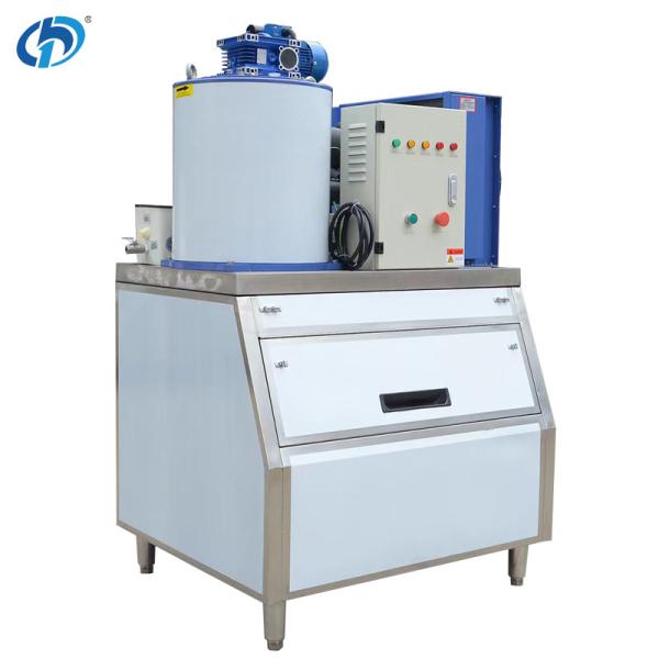 Automatic 1.5ton 1500kg Big Block Flake Ice Machine for Business Drink Other