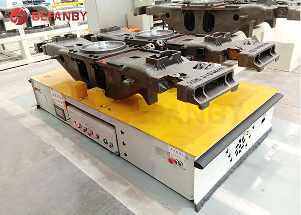 Quality Battery Powered Automatic High Load AGV Automatic Guided Vehicle 1500kg for sale