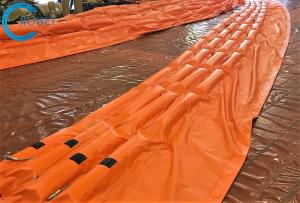 China Floating Turbidity Curtain Barrier Impermeable Silt Spill Containment Type 1 Type 2 Type 3 on sale