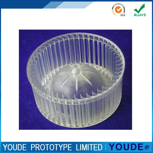 Quality Small Amount 3D Printing Service Prototype Transparent Part For Lighting Product for sale