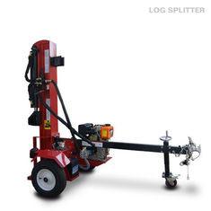 China Diesel Engine Woods Log Splitter , Hydraulic Firewood Log Splitting Equipment on sale
