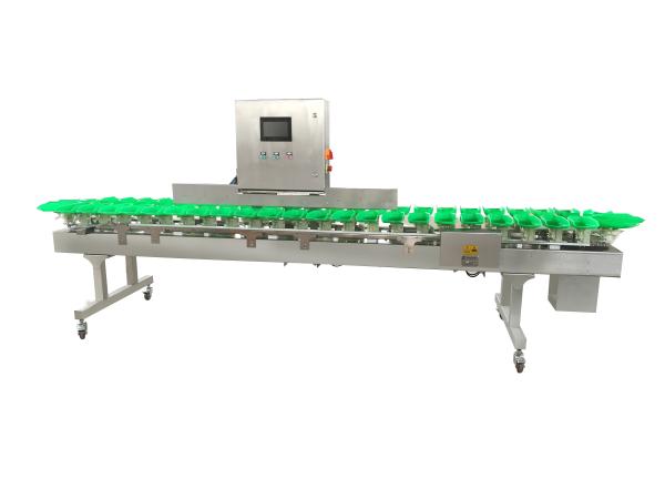 Quality LCD Shrimp Seafood Seacucumber Weight Sorting Machine for sale