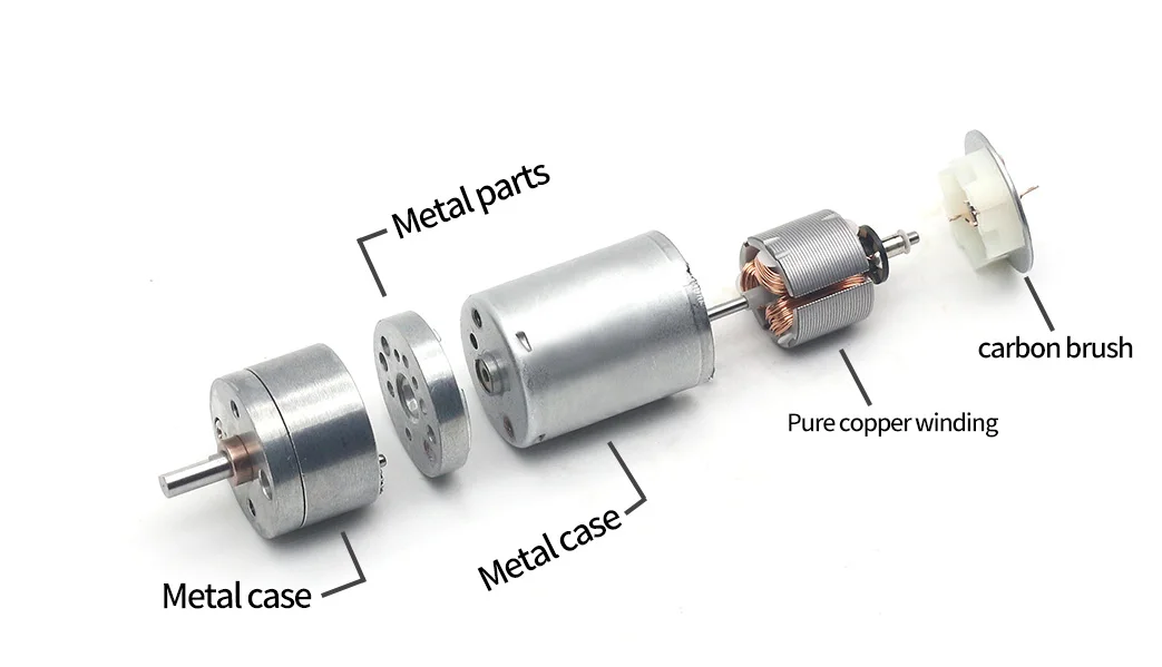 DC Reduction Motor JGA25-370TC Intelligent Car Wheel Fixing Bracket Coupling Motor Sleeve