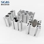 Angular Aluminum Extrusion Profile With Different Angles Available Silver Color