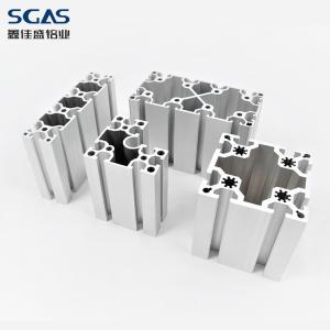 Buy cheap Custom 6063 T5 Extruded Aluminum Extrusion Silver Anodizing Mill Finish product