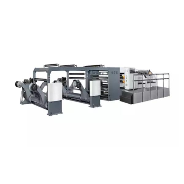 Max 1200KG Mother Roll Capacity Servo Driven Paper Sheeter Machine with Speed