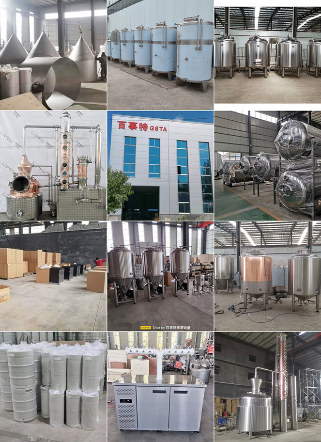 Small Restaurant Beer Brewing System GSTA 15.5 gallon 50L 0.5BBL Voltage 110V or 220V