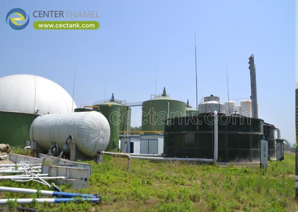 Membrane Roof Bio-Digester Tank with Porcelain Enamel Coating Process: An