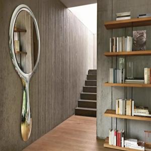 China Customized Wall Mirror Glass Silver Frame Glass For Apartment Home on sale