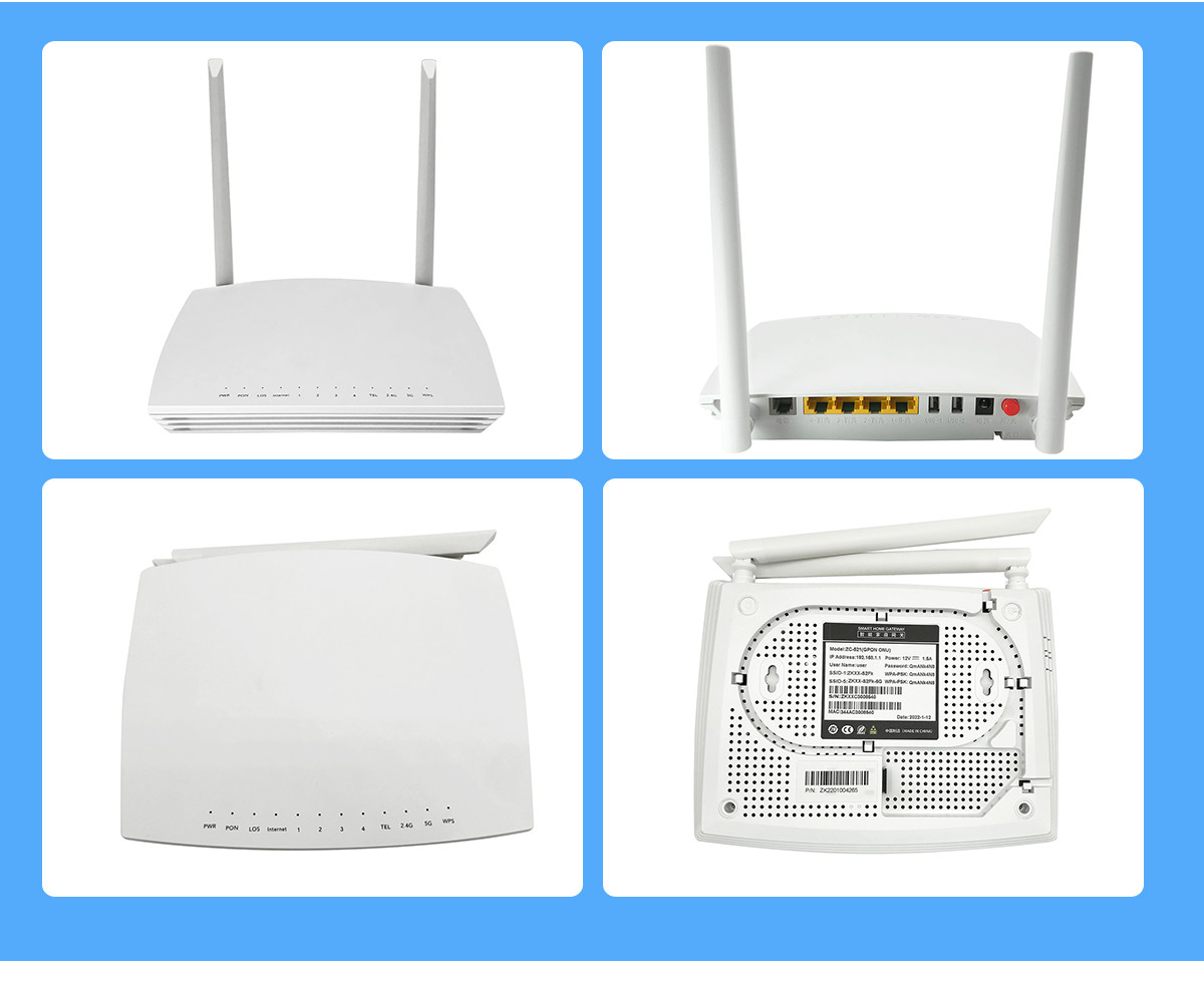 AC1200 GPON Optical Network Unit ONU Dual Band Modem 1GE 3FE WIFI