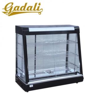 China Front Curved Glass Supermarket Showcase Counter Top on sale