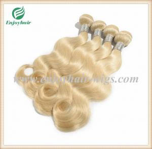 China Peruvian 5A virgin remy hair weave , color 613# Body wave 10''-26''length on sale