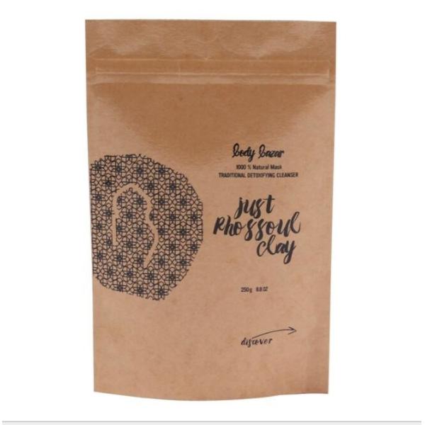 Food Grade Kraft Paper Pouch 1000g Heat Seal Printed Customized size