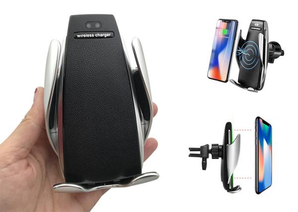 Quality 10W 9V 1.67A Auto Clamping QI Wireless Car Charger for sale