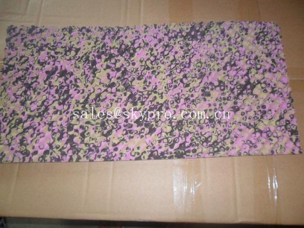 Quality Camoulflage / color multiple EVA Foam Sheet sole , smooth / embossed / laminated Surface for sale