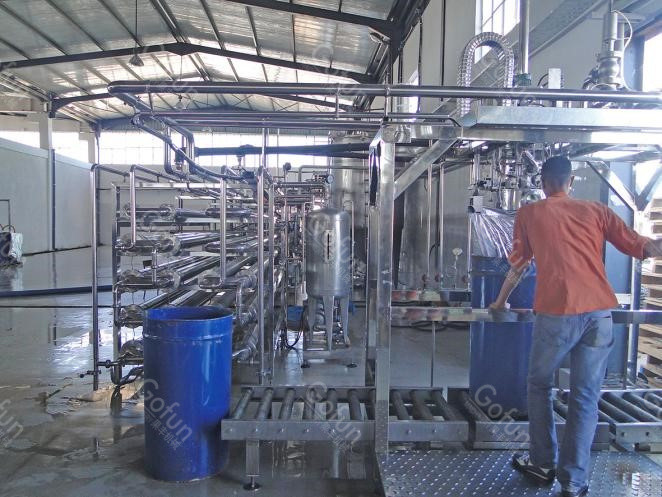 SS304 / 316L Tomato Ketchup Processing Line 1 - 10T/H Long Service Life