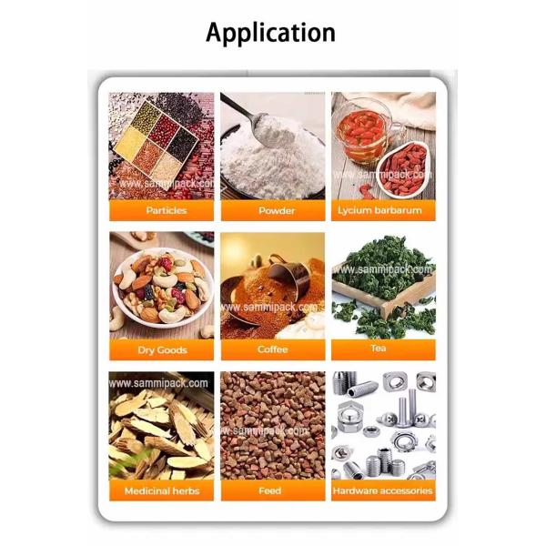 Factory Price Muti-Purpose Powder Grains Weighing and Filling Machine Bean Tea Bag Filling Machine With Big Hopper