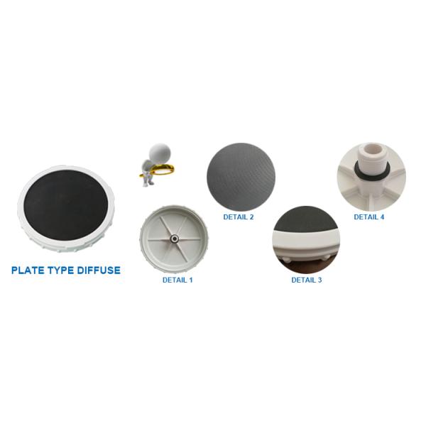 260mm EPDM Membrane Disc Fine Bubble Diffuser