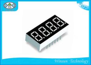 Buy cheap 4 Digit 7 Segment Display 0.4 Inch , 40.4 X 16 X 7.0mm Led Seven Segment Display For Toys product