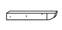 Hard Ultrasonic Calibration Block IIW type 2 Calibration Block Ultrasonic Ndt Equipment