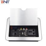 BNT Tabletop Flip Up Multi-function Power Socket Box / Slip Up Socket / Slide
