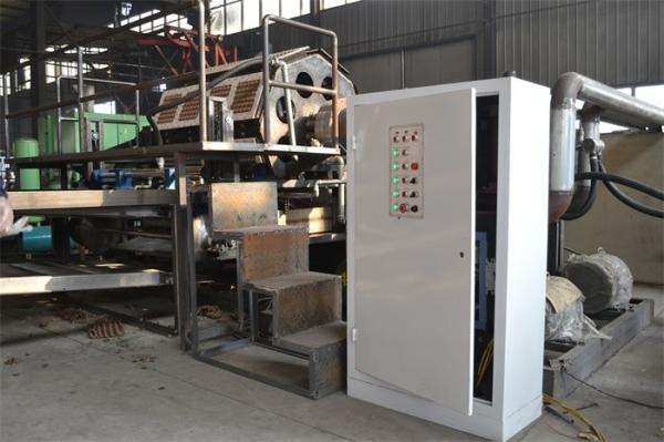 Quality Eco Friendly Recycled Paper Egg Carton Making Machine , Egg Tray Moulding Machine for sale