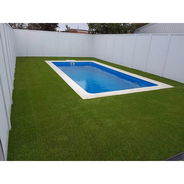 Water Permeability Artificial Grass Landscaping / Synthetic Turf Around Pools