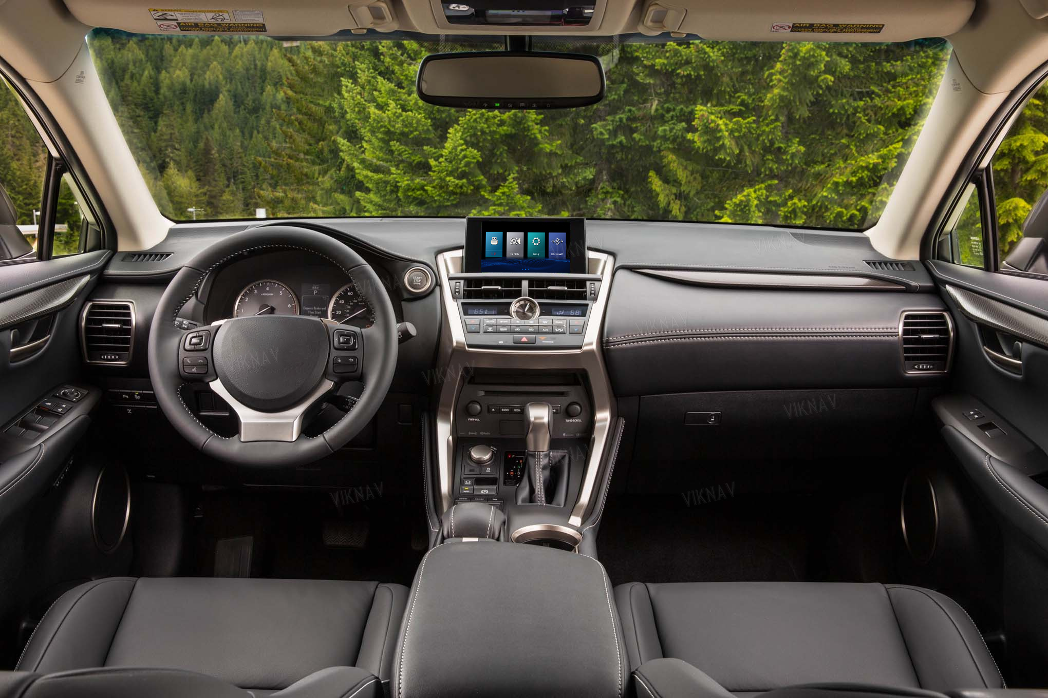 Viknav Linux System For Lexus NX 2018 -2020 Wireless Apple CarPlay Android Auto only support original car 8 inch Screen