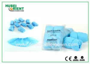 China Customized Weight CPE Shoe Cover With Various Color For Disposable Use on sale