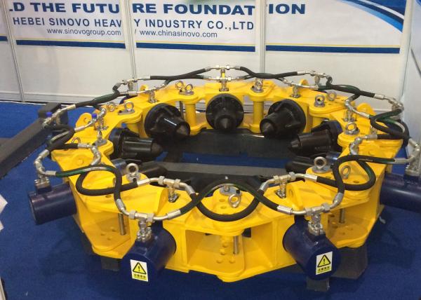 Quality Quick Assembled Hydraulic Pile Breaker SPA5 With Power Pack Low Noise Break Round Concrete Pile for sale