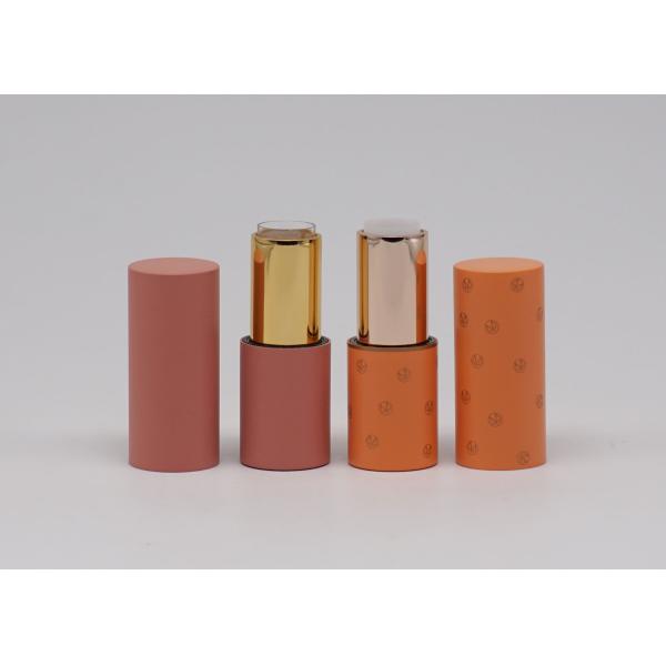 Magnet Pink Color Spraying 3.5g Empty Lip Balm Tubes