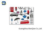 Clear A4 PVC Plastic File Folders 3D Lenticular Picture File Big With Snap