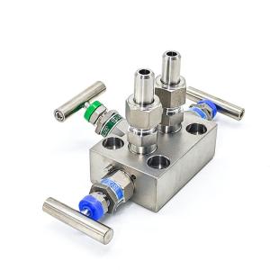 Buy cheap SS304 EJA Transmitter Rosemount Transmitter Three Valve Group product