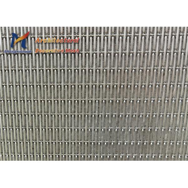 1.5mm Cladding Decorative Metal Mesh Sun Protection Wire Facade Mesh